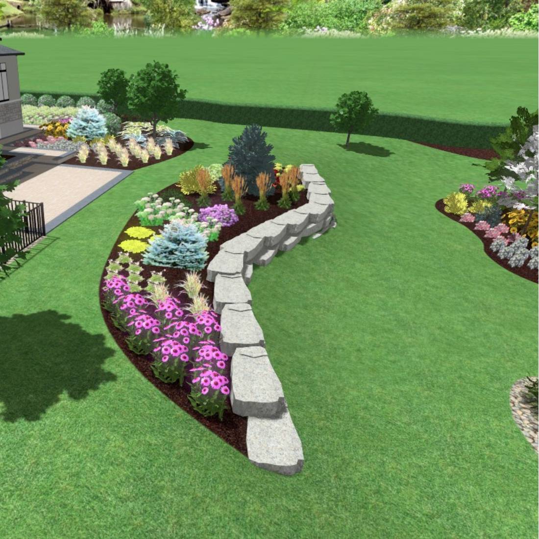 Landscape Design in Granger project 1